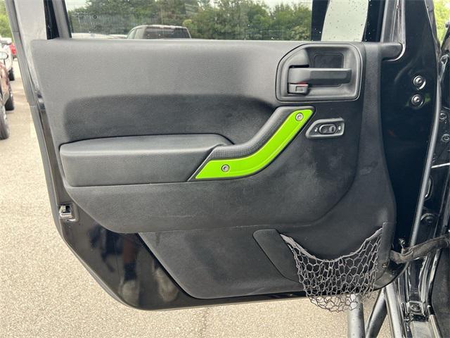 used 2015 Jeep Wrangler Unlimited car, priced at $19,680