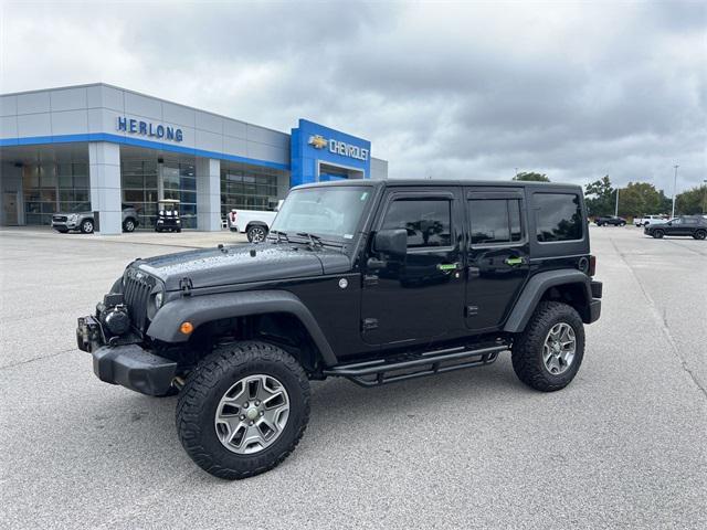 used 2015 Jeep Wrangler Unlimited car, priced at $19,880