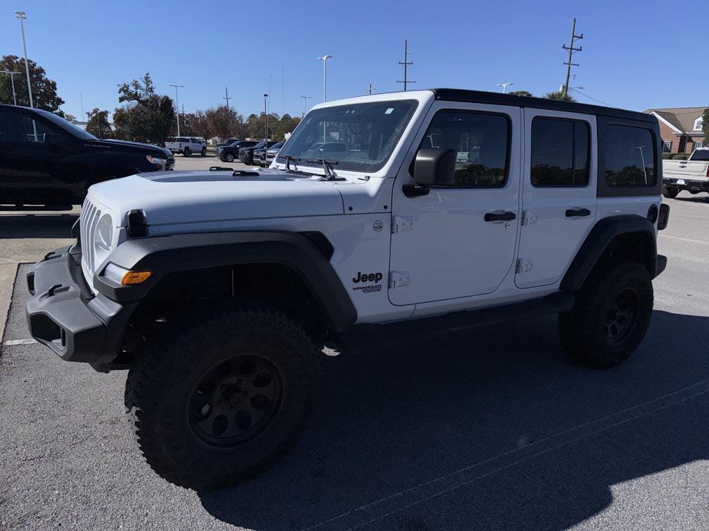 used 2021 Jeep Wrangler Unlimited car, priced at $28,880