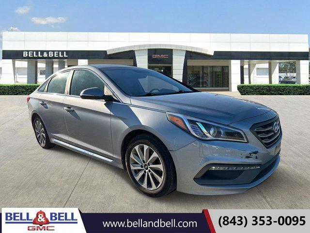 used 2015 Hyundai Sonata car, priced at $10,995