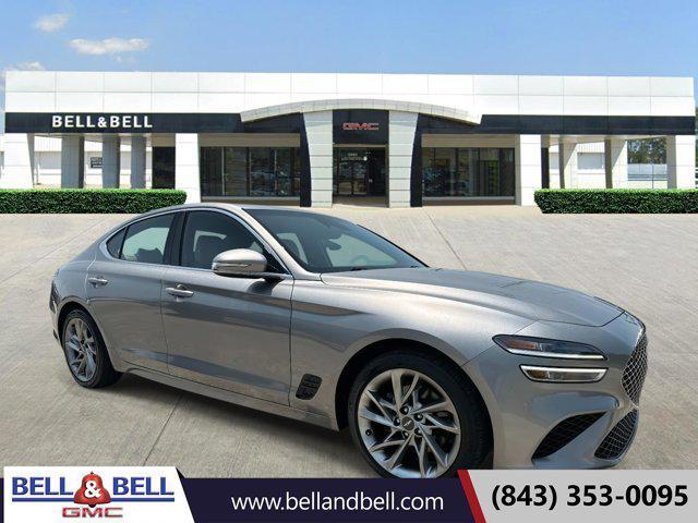 used 2022 Genesis G70 car, priced at $28,900