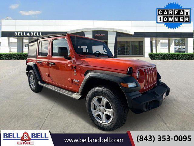 used 2018 Jeep Wrangler Unlimited car, priced at $27,995