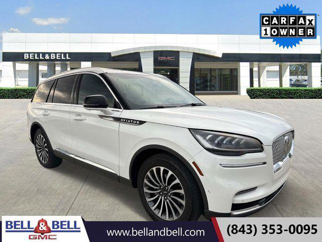 used 2022 Lincoln Aviator car, priced at $48,995