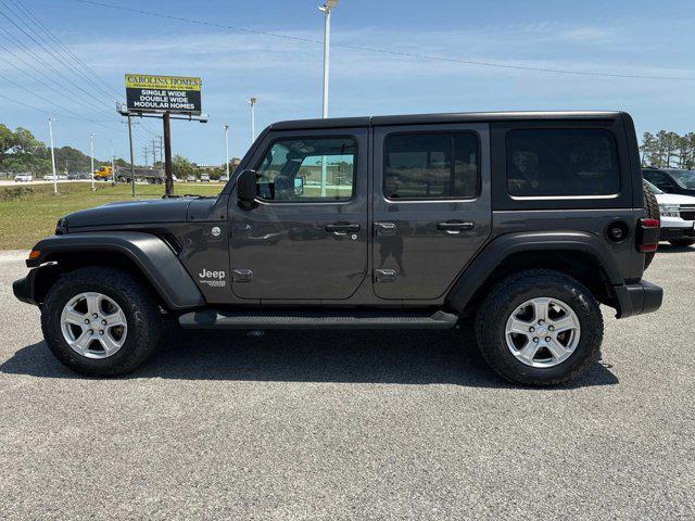 used 2021 Jeep Wrangler Unlimited car, priced at $31,900