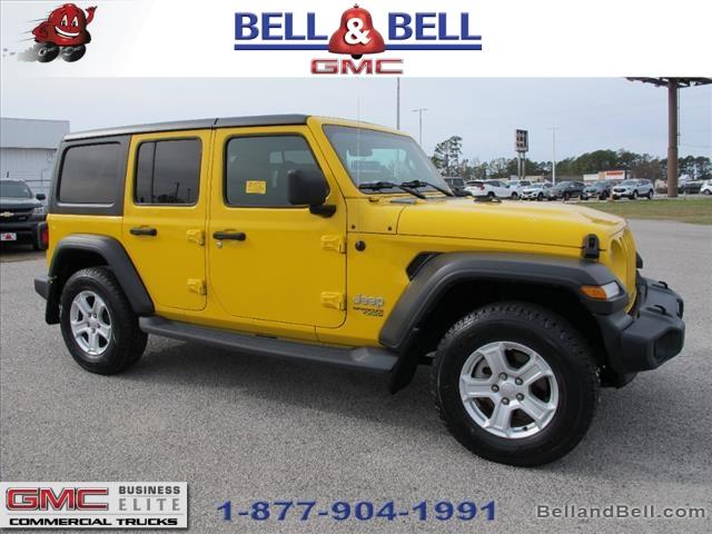 used 2019 Jeep Wrangler Unlimited car, priced at $30,997