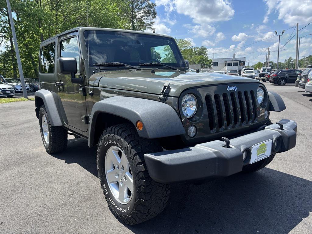 used 2016 Jeep Wrangler car, priced at $15,500