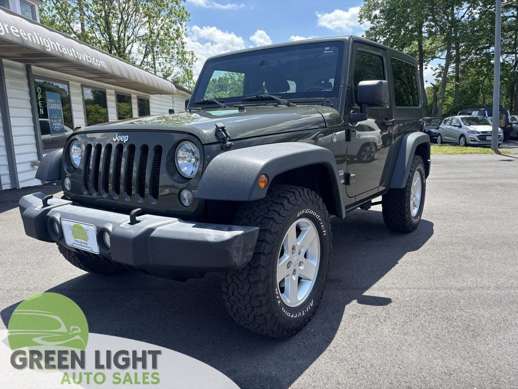 used 2016 Jeep Wrangler car, priced at $15,500