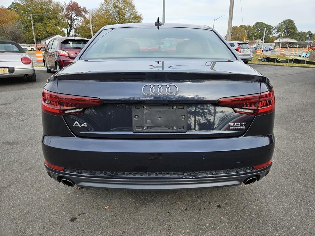 used 2018 Audi A4 car, priced at $13,000