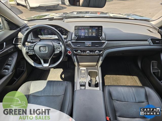 used 2021 Honda Accord Hybrid car, priced at $18,750