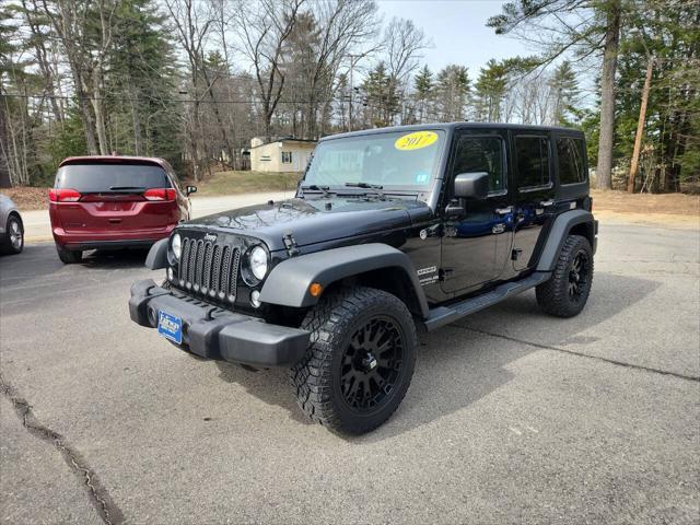 used 2017 Jeep Wrangler Unlimited car, priced at $17,995