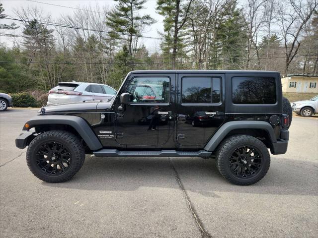 used 2017 Jeep Wrangler Unlimited car, priced at $17,995