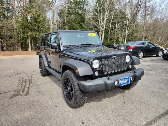 used 2017 Jeep Wrangler Unlimited car, priced at $17,995