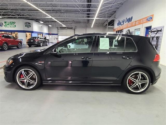 used 2017 Volkswagen Golf GTI car, priced at $15,933