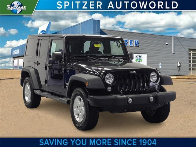 used 2016 Jeep Wrangler Unlimited car, priced at $21,465