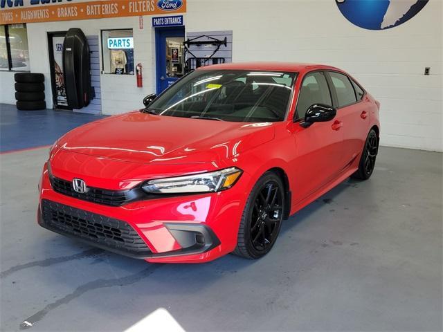 used 2022 Honda Civic car, priced at $21,875