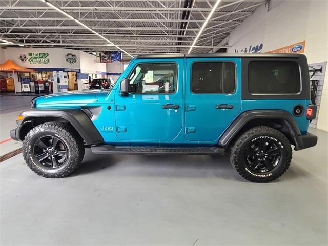 used 2020 Jeep Wrangler Unlimited car, priced at $24,943