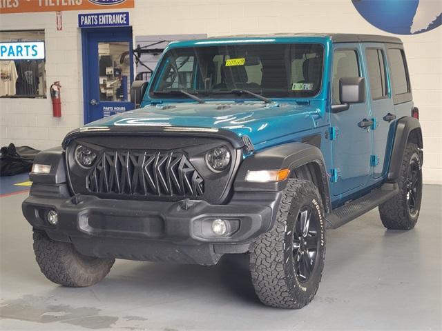 used 2020 Jeep Wrangler Unlimited car, priced at $24,943