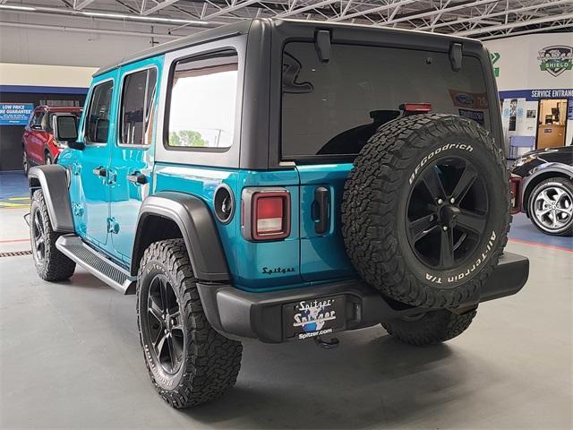 used 2020 Jeep Wrangler Unlimited car, priced at $24,943