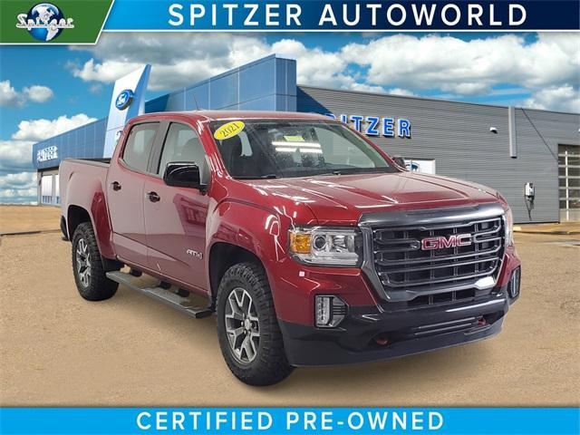 used 2021 GMC Canyon car, priced at $33,795