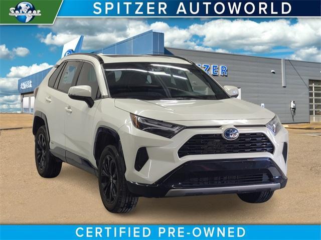 used 2022 Toyota RAV4 Hybrid car, priced at $33,245