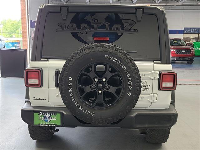 used 2021 Jeep Wrangler Unlimited car, priced at $29,789