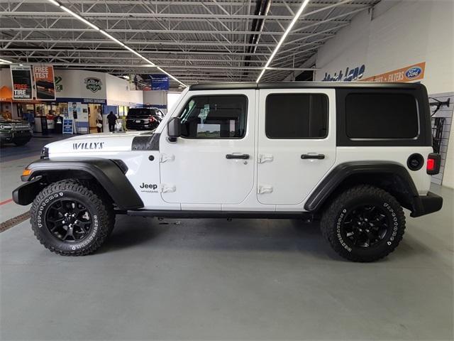 used 2021 Jeep Wrangler Unlimited car, priced at $29,789