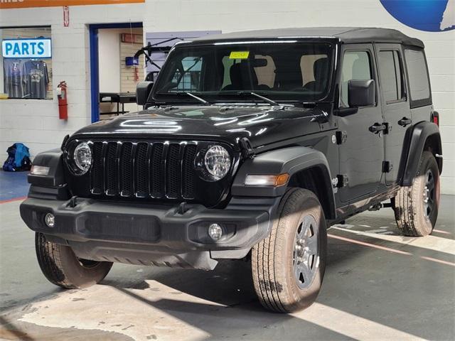 used 2021 Jeep Wrangler Unlimited car, priced at $30,302