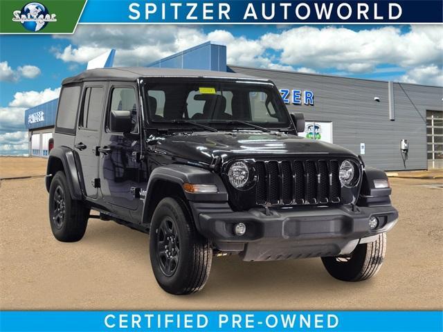 used 2021 Jeep Wrangler Unlimited car, priced at $30,302