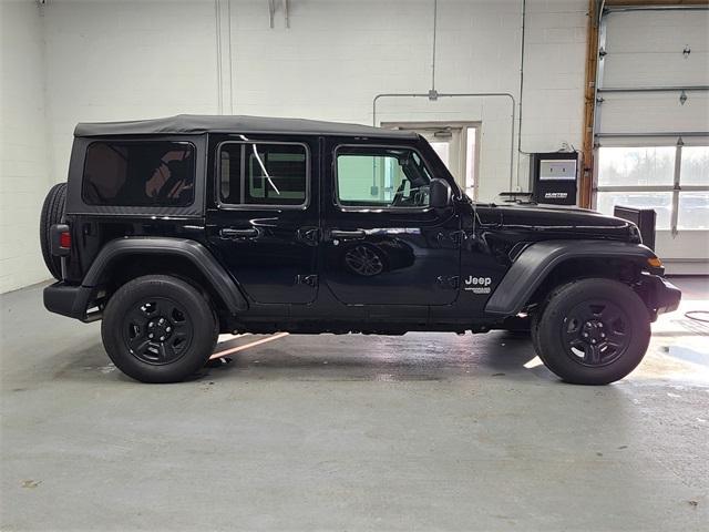 used 2021 Jeep Wrangler Unlimited car, priced at $30,302