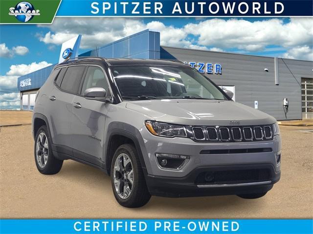 used 2021 Jeep Compass car, priced at $23,309