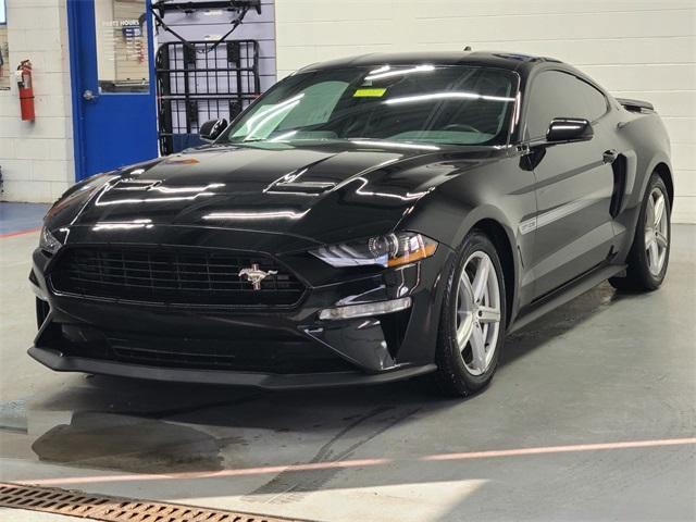 used 2021 Ford Mustang car, priced at $34,446