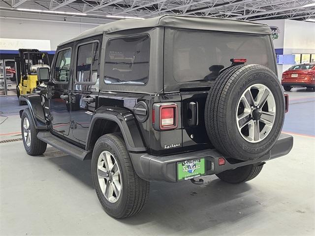 used 2020 Jeep Wrangler Unlimited car, priced at $33,601