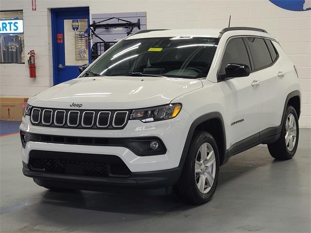 used 2022 Jeep Compass car, priced at $19,195