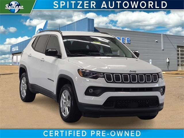 used 2022 Jeep Compass car, priced at $19,195