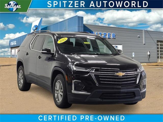 used 2022 Chevrolet Traverse car, priced at $26,375