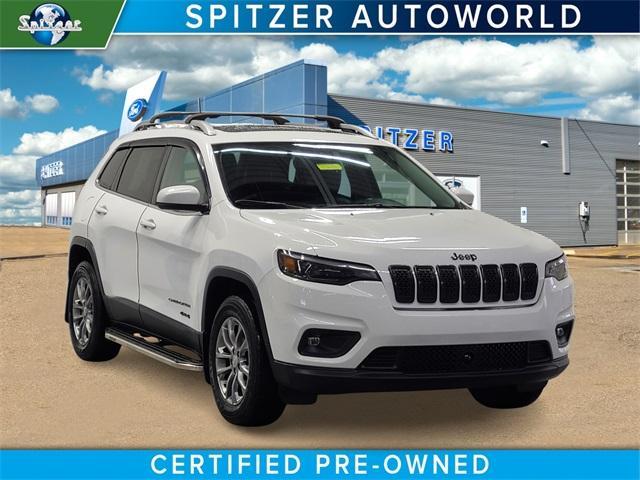 used 2021 Jeep Cherokee car, priced at $21,699