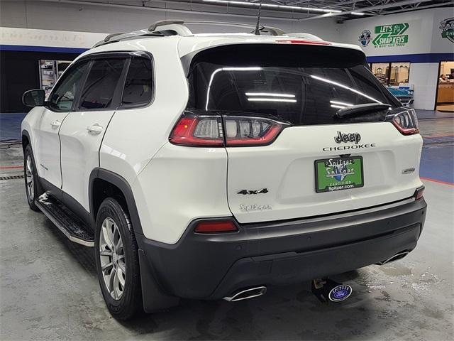 used 2021 Jeep Cherokee car, priced at $21,699