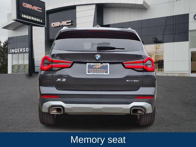 used 2023 BMW X3 car, priced at $30,271