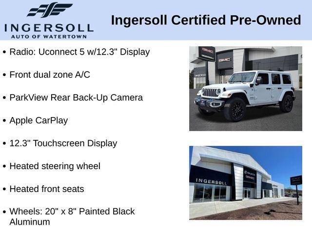 used 2024 Jeep Wrangler 4xe car, priced at $33,905