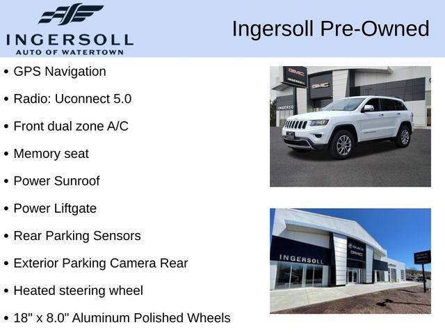 used 2015 Jeep Grand Cherokee car, priced at $10,249