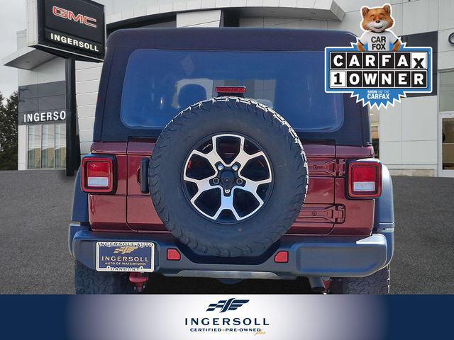 used 2021 Jeep Wrangler Unlimited car, priced at $38,954
