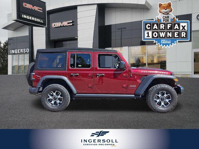 used 2021 Jeep Wrangler Unlimited car, priced at $38,954