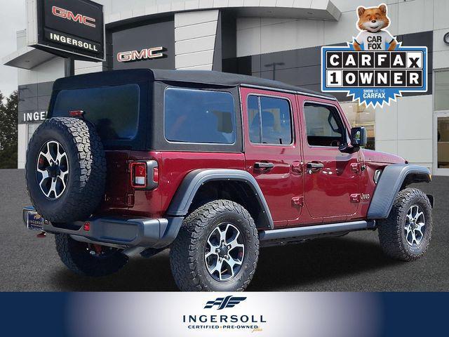 used 2021 Jeep Wrangler Unlimited car, priced at $38,954