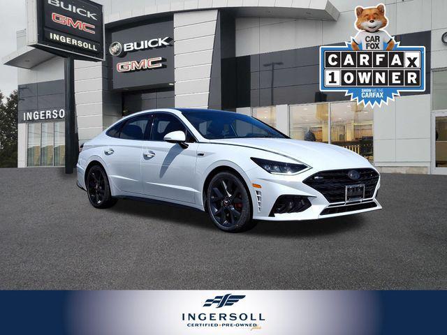 used 2022 Hyundai Sonata car, priced at $21,737