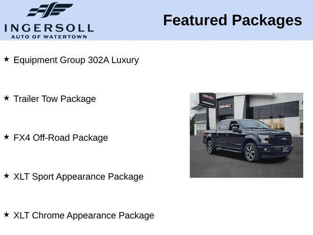 used 2017 Ford F-150 car, priced at $16,396