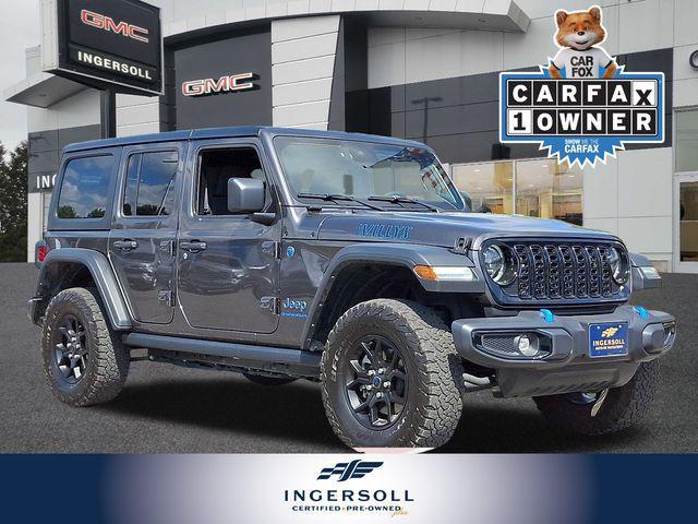 used 2024 Jeep Wrangler 4xe car, priced at $37,231