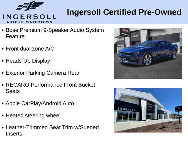 used 2020 Chevrolet Camaro car, priced at $32,740