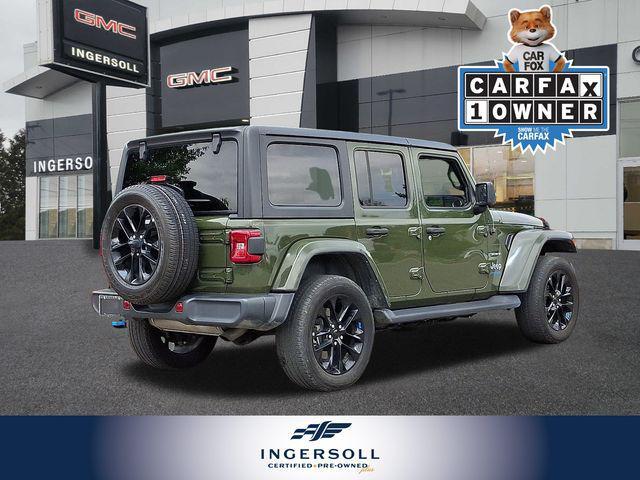 used 2022 Jeep Wrangler Unlimited 4xe car, priced at $29,873