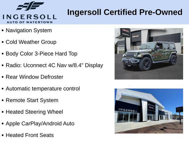 used 2022 Jeep Wrangler Unlimited 4xe car, priced at $29,873