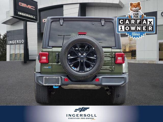 used 2022 Jeep Wrangler Unlimited 4xe car, priced at $29,873